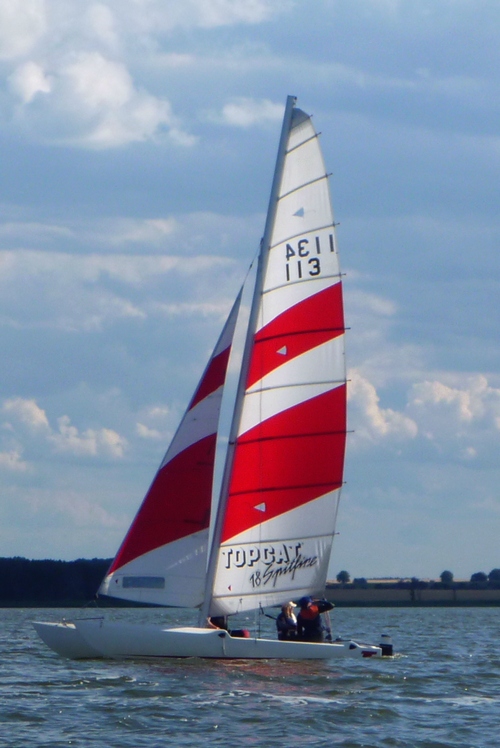 In der Segelschule hat sich der Topcat bestens bewährt